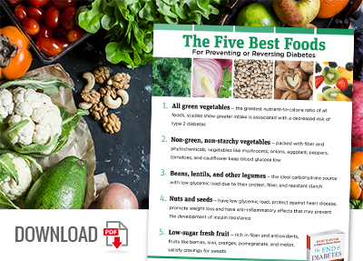 Download the Best Foods for Diabetes Infographic