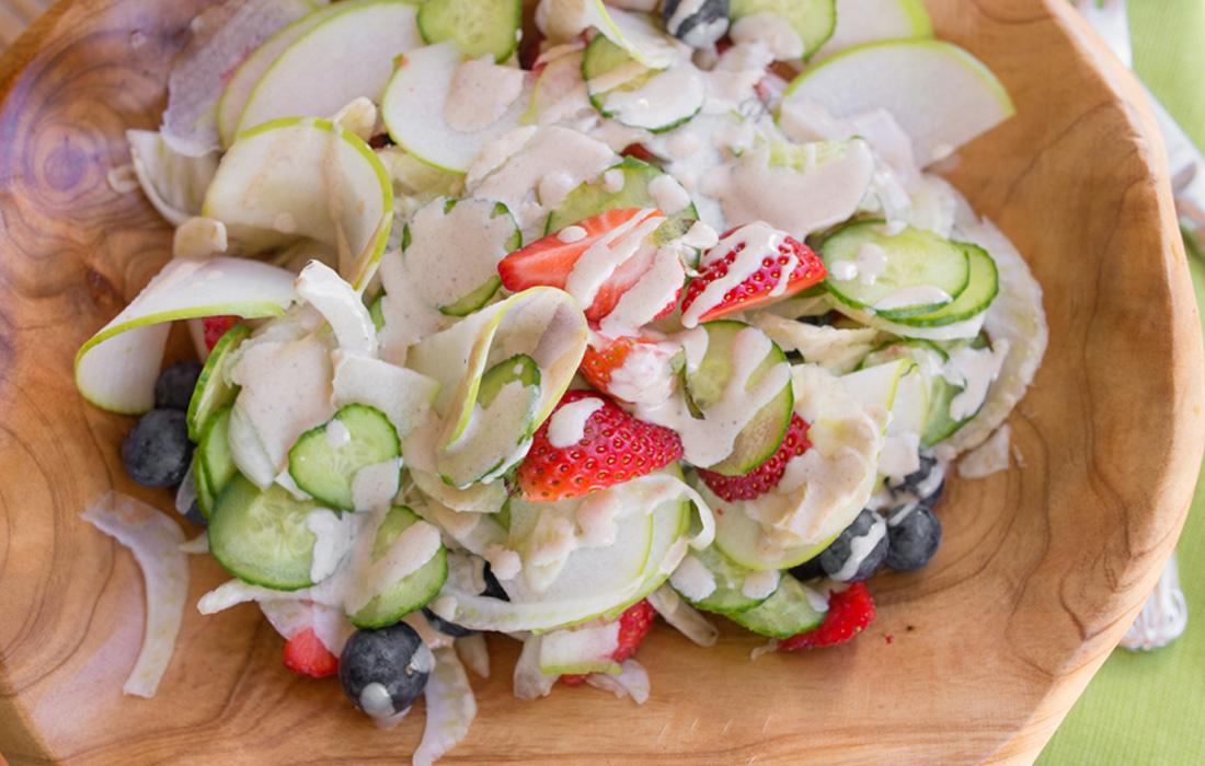 Berry Breakfast Salad | DrFuhrman.com