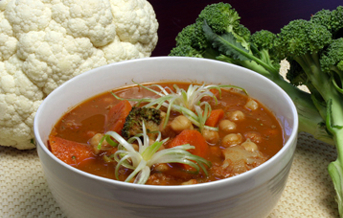 Egyptian Garbanzo and Vegetable Stew