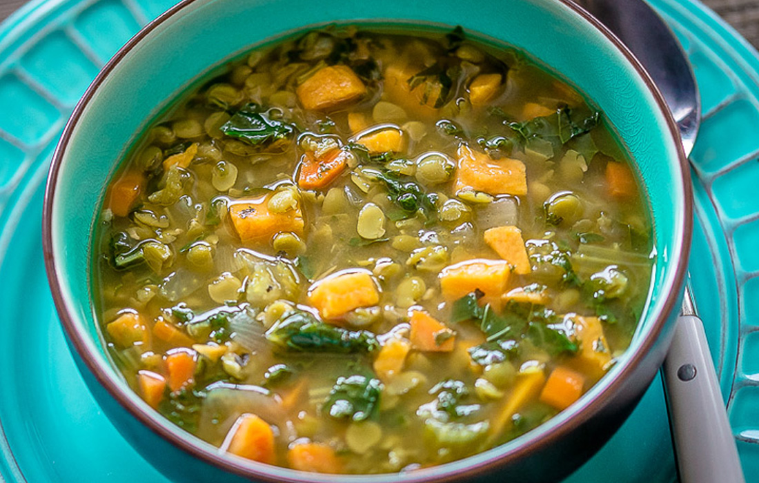Herbed Split Pea Soup
