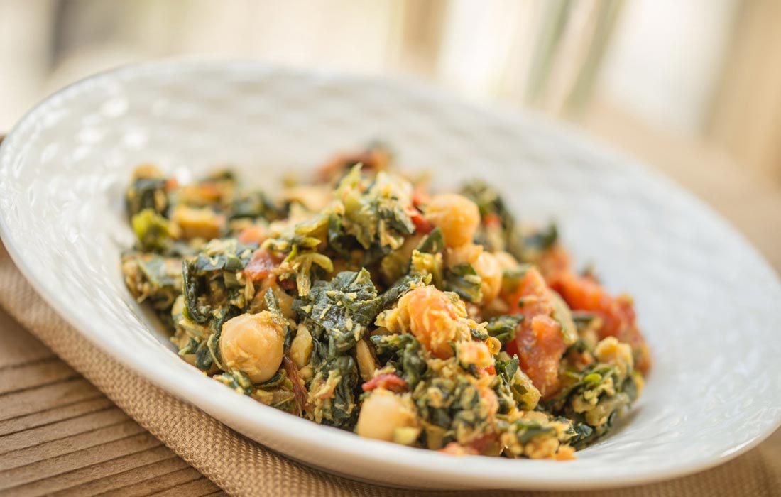 Chickpea Curry in a hurry