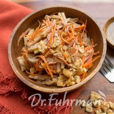 Kohlrabi Apple Slaw