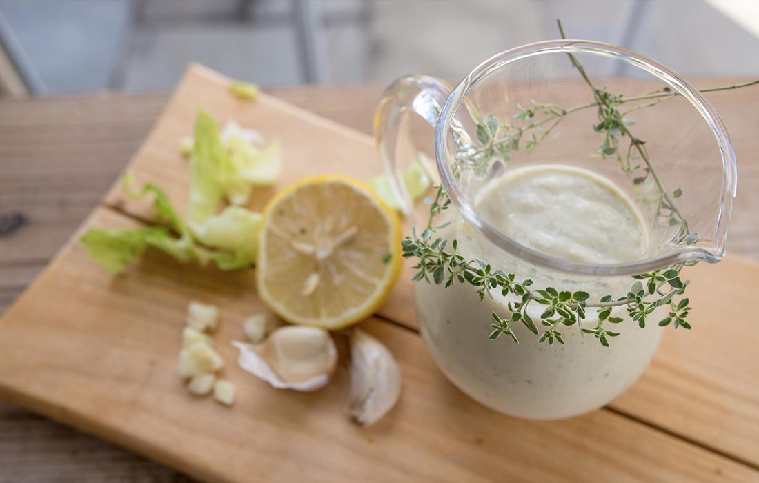 Healthy Caesar Dressing