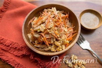 Kohlrabi Apple Slaw