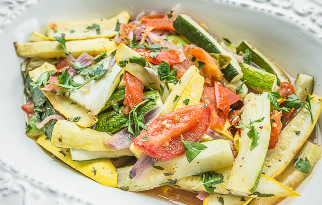 OvenRoasted Summer Squash with Gremolata