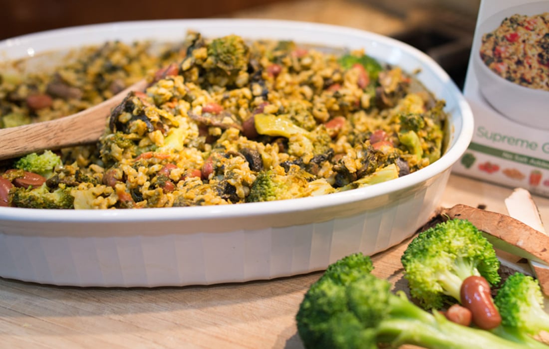 Broccoli Mushroom Casserole Supreme