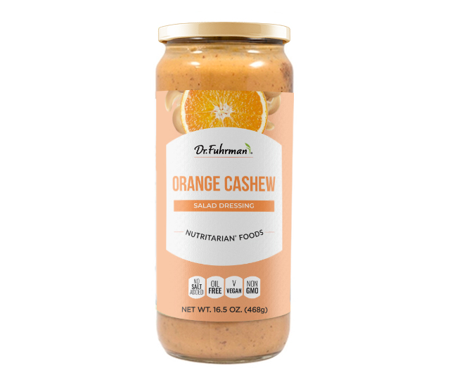 Dr. Fuhrman Orange Cashew Salad Dressing