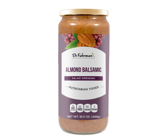 Dr. Fuhrman Almond Balsamic Salad Dressing
