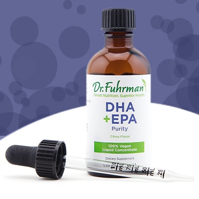 View Dr. Fuhrman's DHA+EPA Purity Product Page