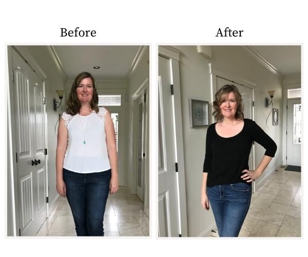 Marlise's Before and After Photo