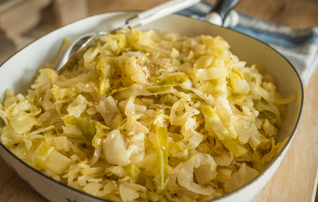Sautéed Cabbage and Onions