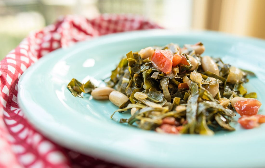 Collard Greens and Beans