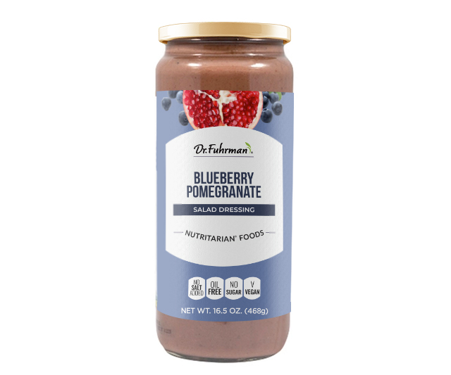 Dr. Fuhrman Blueberry Pomegranate Salad Dressing