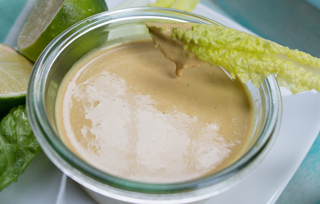 Curried Peanut Butter Dressing