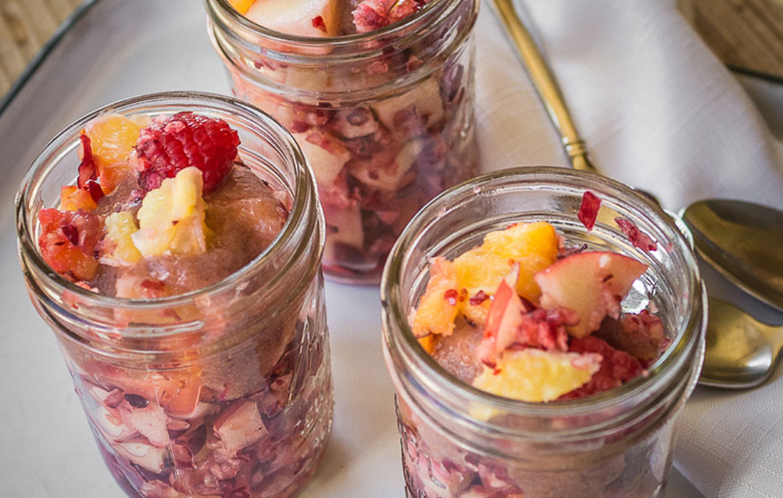 Fresh Cranberry Fruit Salad