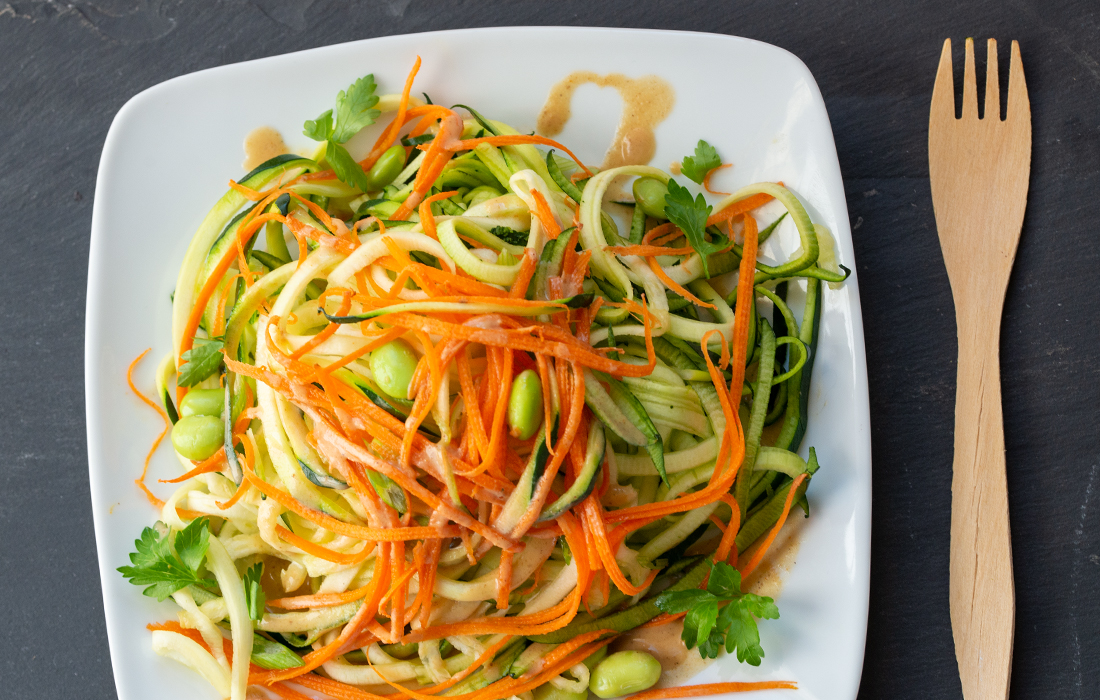 Asian Ginger Lime Zoodles